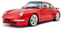 Solido Modellauto Porsche 911 (993) Carrera RS 1997 indisch rot, Ma&szlig;stab 1:18