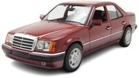 Maxichamps Modellauto Mercedes 500E V8 W124 1991 rot metallic, Ma&szlig;stab 1:43