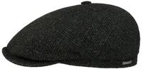 Stetson Flat Cap (1-St) Schirmm&uuml;tze mit Schirm, Made in the EU