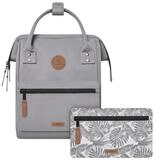 CABAIA Rucksack Poitiers (Set, 3-tlg., inkl. 2 auswechselbaren Vordertaschen),