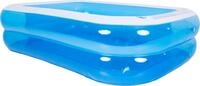 SunClub Planschbecken Kinderpool 200x150x50 cm, (Einzelpack, 1-tlg., aufblasbares