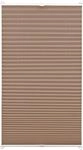 Plissee GARDINIA "EASYFIX mit 2 Bedienschienen" Gr. 6, grau (taupe, wei&szlig;),...