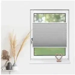 Deco-Raum Plissee Basic, blickdicht, Klemmtr&auml;ger, auf dem Fenster-/T&uuml;rrahmen,