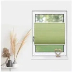 Deco-Raum Plissee Basic, blickdicht, Klemmtr&auml;ger, auf dem Fenster-/T&uuml;rrahmen,