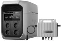 Ecoflow ECOFLOW DELTA 3 Max tragbare Powerstation, 2 048 Wh Solargenerator