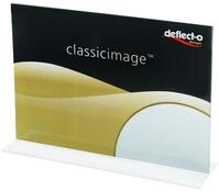 Deflecto Stehsammler Tischaufsteller Classic Image gerade A5 quer transparent
