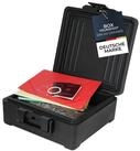 HMF Geldkassette Feuerfeste Dokumentenbox DIN A4 Ordner, wasserdichte Geldkassette,