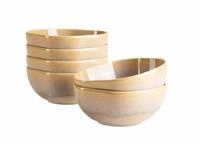 M&Auml;SER Sch&uuml;ssel Cordelia, Sch&uuml;ssel Set, aus Steinzeug, &Oslash; 16 cm, Steinzeug, (6-tlg)
