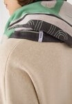 CECIL Modetuch Cozy Print Loop dark bamboo green