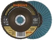 Rhodius Schleifscheibe RHODIUS ALPHAline LSZ F2 F&auml;cherschleifscheibe 100 x...