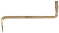 KS Tools Schraubendreher BRONZEplus, Winkelschraubendreher Schlitz 4 x 125 mm