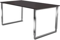 KERKMANN Schreibtisch Schreibtisch Aveto B&uuml;gelgestell 160x80x68-82cm