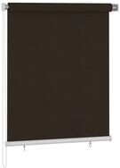 Rollo Au&szlig;enrollo 120x140 cm Braun, vidaXL