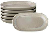 like. by Villeroy & Boch Servierplatte Perlemor Sand Servierplatten 23 x 12,4...