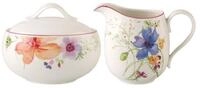 Villeroy & Boch Milch- und Zuckerset Mariefleur Basic Milch- und Zucker-Set 2er...