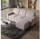 Masseno Ecksofa PADWA mit Schlaffunktion L-Form, Sofa mit Bettkasten