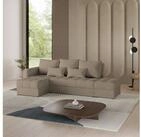 Masseno Ecksofa LUMARI mit Schlaffunktion L-Form, Sofa mit Bettkasten