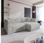 Masseno Ecksofa NERIO mit Schlaffunktion L-Form, Sofa mit Bettkasten