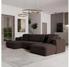 Masseno Ecksofa SENTUM mit Schlaffunktion U-Form, Sofa mit Bettkasten