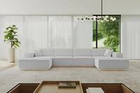 ALTDECOR Wohnlandschaft IREA-U2, Sofa Praktische Bequeme Funktionsecke Couch...