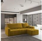 Masseno Ecksofa VOLIRA mit Schlaffunktion L-Form, Sofa mit Bettkasten