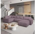 Masseno Ecksofa VELAMI mit Schlaffunktion U-Form, Sofa mit Bettkasten