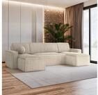 Masseno Ecksofa PESANO mit Schlaffunktion U-Form, Sofa mit Bettkasten