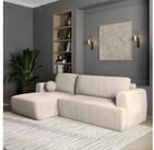 Masseno Ecksofa SENTI mit Schlaffunktion L-Form, Sofa mit Bettkasten