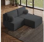 Masseno Ecksofa VARNA mit Schlaffunktion L-Form, Sofa mit Bettkasten