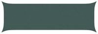 vidaXL Sonnensegel Sonnensegel Dunkelgr&uuml;n 2 x 6 m 100 % Polyester Oxford,...
