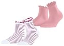 Esprit Kurzsocken Wavy Line 2-Pack Kurzsocken (2-Paar)