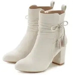 LASCANA Stiefelette mit Blockabsatz, High-Heel-Stiefelette, Ankle Boots, Stiefel