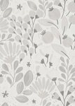 Erismann Vliestapete Botanische Tapete Blumenmotiv grau Erismann 1051810