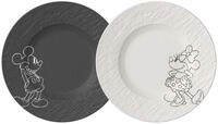 Villeroy & Boch Fr&uuml;hst&uuml;cksteller Manufacture - Mickey Mouse, (2 St), Premium