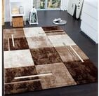 Paco Home Teppich Diamond 663, rechteckig, H&ouml;he: 18 mm, Kurzflor, Karo Muster,