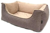 Ollesch Tierbett Lebon Hundebett Louis PLUS - Braun Gr&ouml;&szlig;e: 80 x 60 cm