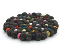 Cilio Topfuntersetzer Untersetzer Rund 21cm Schafwolle bis 100 Grad Cilio Farbe:
