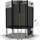 Juskys Gartentrampolin JumpMaster, &Oslash; 183 cm, Komplett-Set mit Leiter,