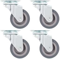 vidaXL Schwerlastrolle Lenkrollen 4 Stk. 50 mm, (4-St)