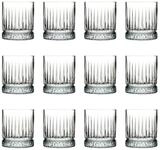 WAS Whiskyglas Cocktailgl&auml;ser, Whiskygl&auml;ser 12er-Set - Elysia, 210 ml