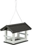 TRIXIE Vogelhaus Vogelfutterhaus zum Aufh&auml;ngen - schwarz/wei&szlig; - 36 &times; 25 &times;...