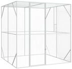 vidaXL Vogelk&auml;fig, Vogelk&auml;fig Anthrazit 209 x 202 x 214 cm Verzinkter Stahl