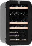 Swisscave Weink&uuml;hlschrank WLB-120DF-BLACK, 2-Zonen Weink&uuml;hlschrank, 83cm (H), 26