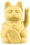 Donkey Products Dekofigur Lucky Cat Mini Winkekatze gelb 10cm