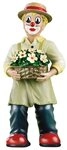 GILDE Sammelfigur Gildeclowns Figur Der Blumenkorb - mehrfarbig - H. 14cm (1 St&uuml;ck)