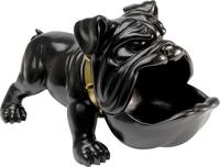 Kare Design Dekofigur Hungry Dog Schwarz 37cm