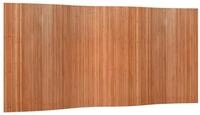vidaXL Paravent, Raumteiler Braun 165x400 cm Bambus
