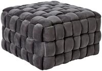 Jahnke Hocker WEB ART M, Hocker, Couchtisch, Beistelltisch gepolstert in edler