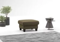 Home affaire Polsterhocker Varese, Kreuznaht in beige