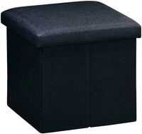 KESPER&reg; Sitzhocker KESPER Sitzhocker-Box, schwarz, Deckel abnehmbar